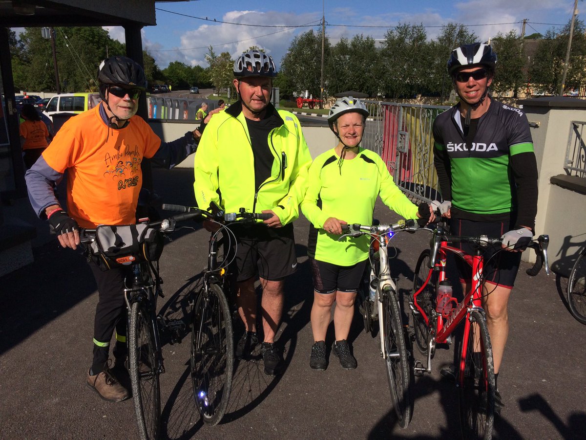 Just completed Ambo Ramble Cycle  in West Cork today 57 kms in aid of Ambo Deaf School Ethiopia which we visited lately .Thanks so much to Miriam and Patrick O Regan and all the volunteers who made this Cycle so enjoyable -well done 😀