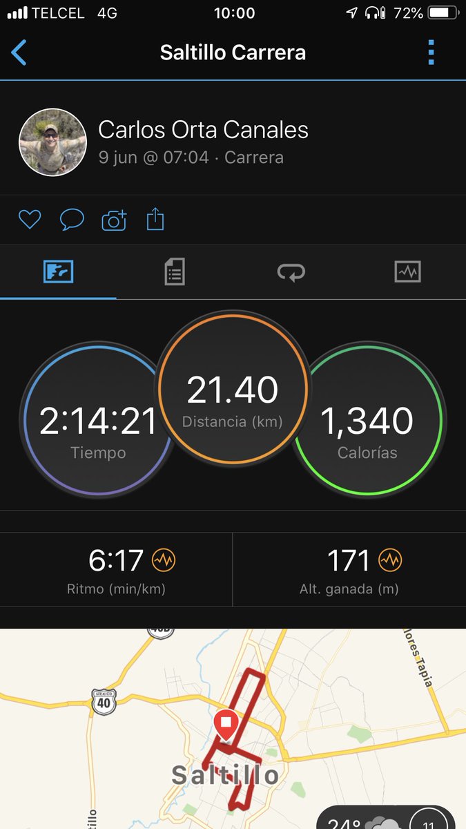 #21K Ciahuila 
Meta completada 
#Garmin
#YoElegíCorrer
#CorroConCorazón
#MiVicioEsCorrer
#CorrerEsVivir
#nikeplus
#nikerun
#nikerunning
#run
#runner
#running
#UnderArmour
