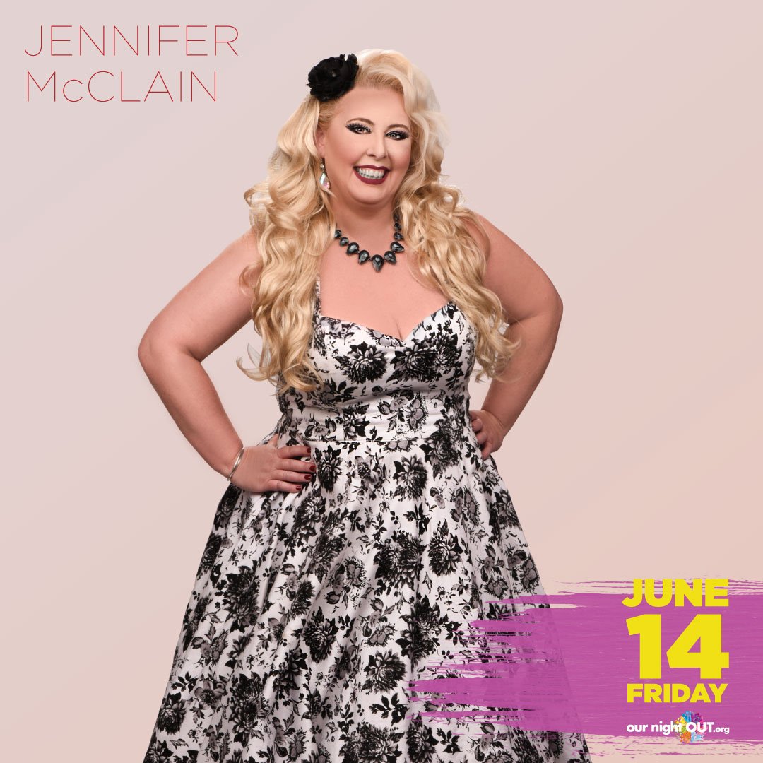 ournightoutftl's tweet photo. The beautiful and talented Jennifer McClain will be joining  Our Night OUT 2019! It's going to be an over-the-top night with the hottest performers under one roof! https://t.co/YnkDoSrUnf 🌈🎤 https://t.co/BAt9WskqjO