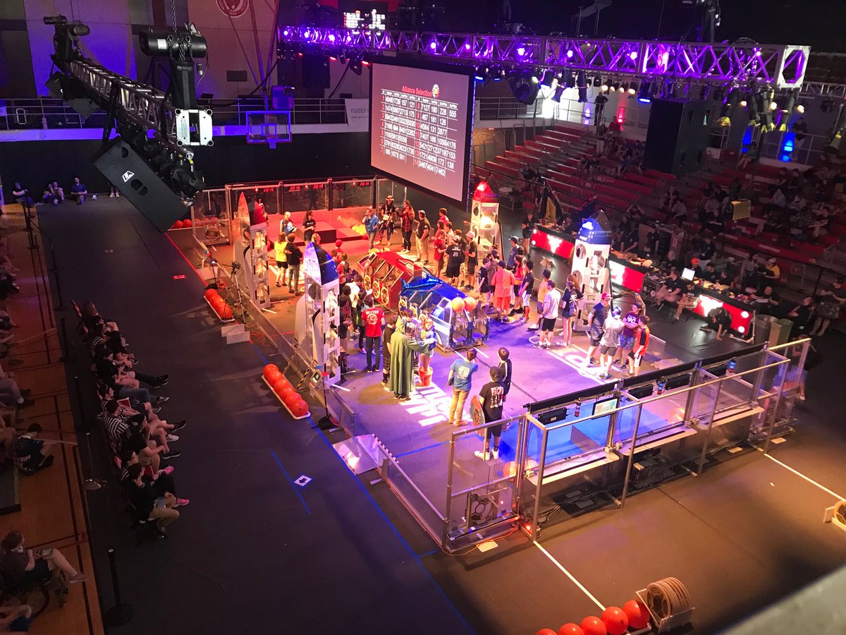 Alliance selection has concluded, good luck to all the alliances in elimination matches! #WPI #omgrobots #Battlecry20