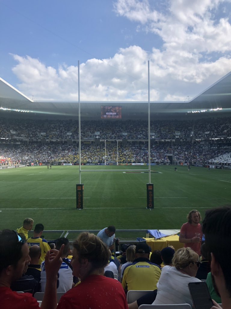 OpheRose's tweet photo. 16-8 à la mi-temps! Allez @ASMOfficiel !!!! 
@TeamOrangeRugby #TOP14TOUR https://t.co/f78VtoNW0y