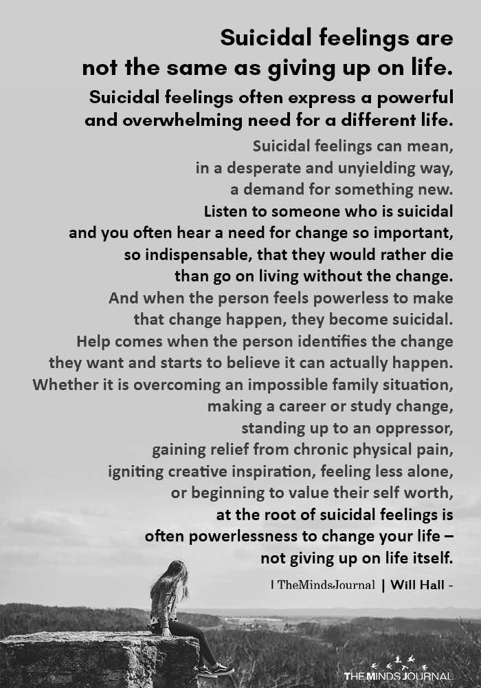If You’re Having Suicidal Thoughts, Please Read This 3 having suicidal thoughts