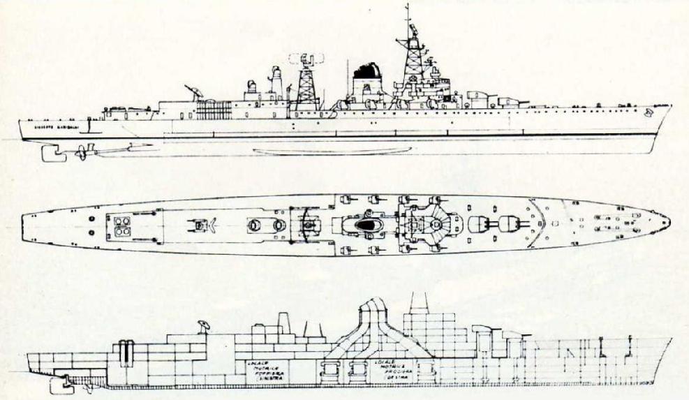 Jsf 戦略ミサイル巡洋艦 ジュゼッペ ガリバルディ のポラリス核弾道ミサイル搭載位置 後部にある4本のチューブ T Co Pudgownza0 Twitter