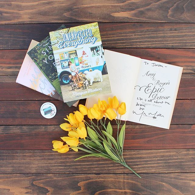 byjordanbishop's tweet photo. Today's #signedbooksundays theme is “School’s Out” so I pulled out Morgan Matson’s books since they take place during summer!
•
•
What are your favorite summer books? •
•
•
#morganmatson #theunexpectedeverything #sinceyouvebeengone #secondchance… https://t.co/1vi8ENMbou https://t.co/qzTfEzbGy9
