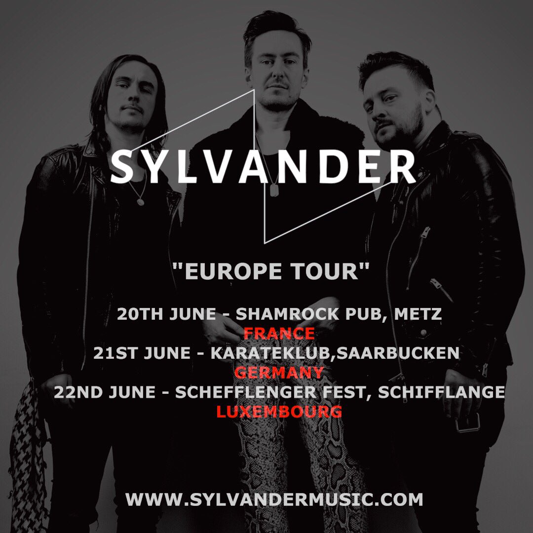 It’s been a loooong time coming, however we are onto our last week of rehearsals before we hit the road and ocean on way to delivering our new music to mainland Europe. See you soon x #Luxembourg #france #germany #whoissylvander #Sylvander