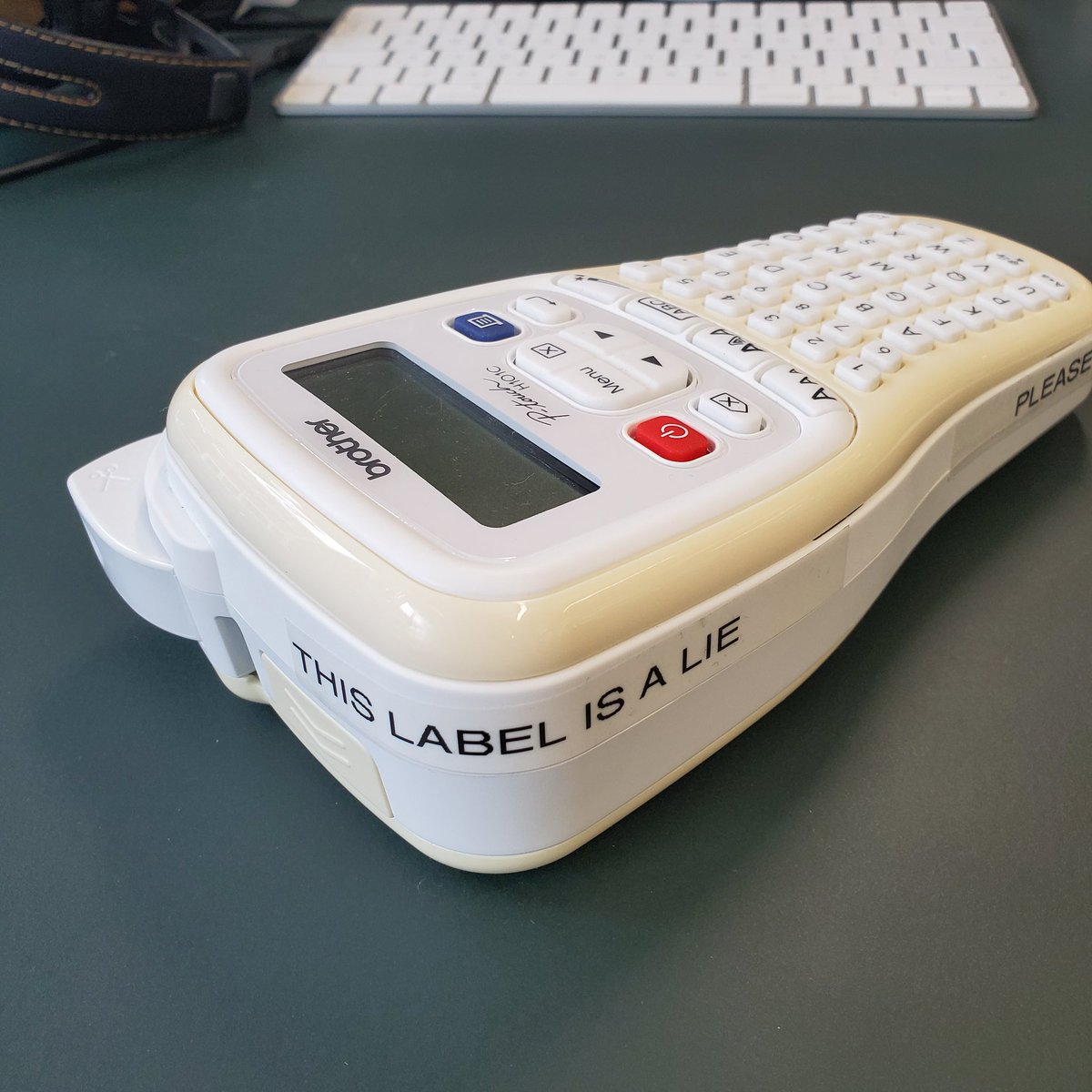 When your at the point of start up life that you need an office label printer but someone still needs to be cute about it