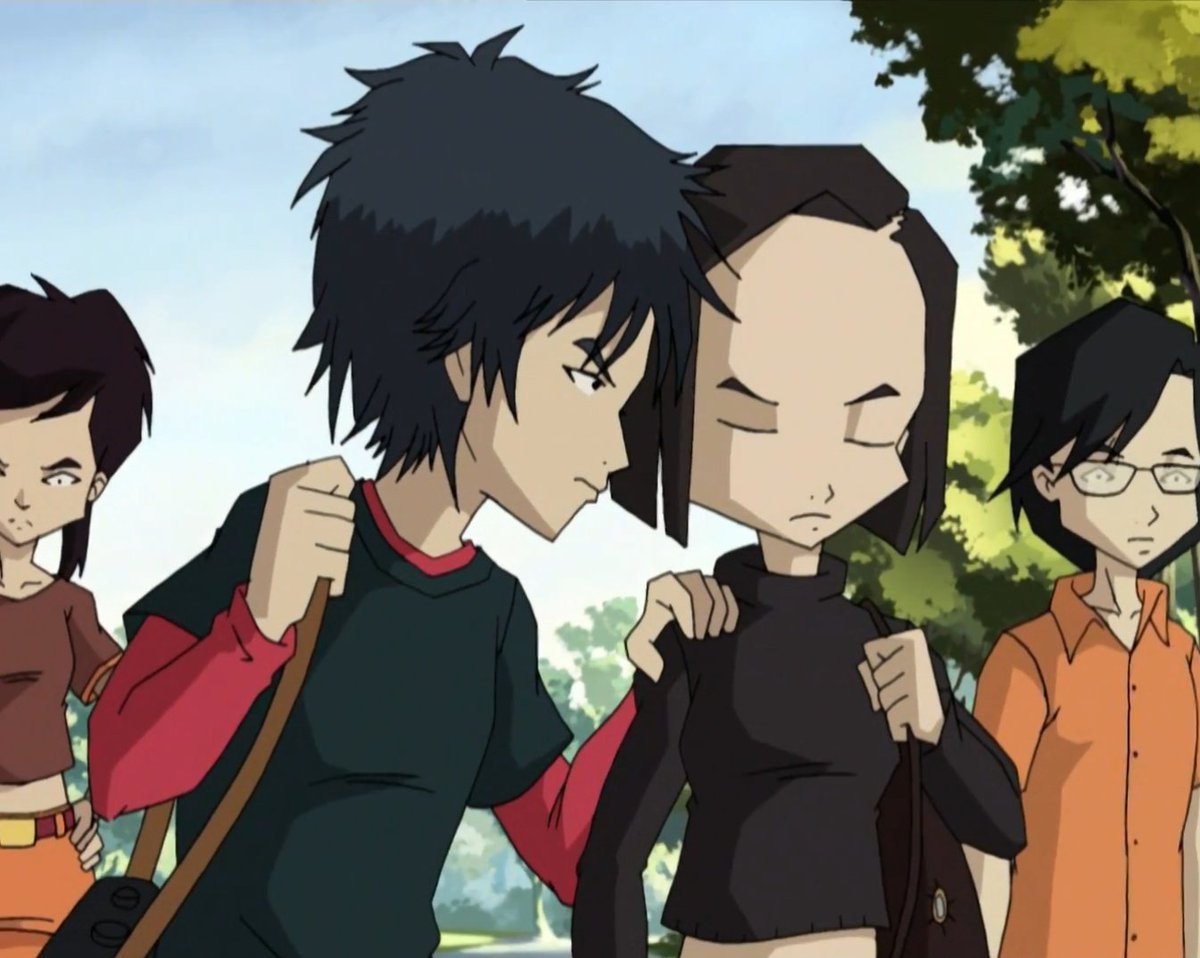 Code Lyoko Screenshots Yumi A Little She Blushes As She Sees Ace Coming Up Between Them