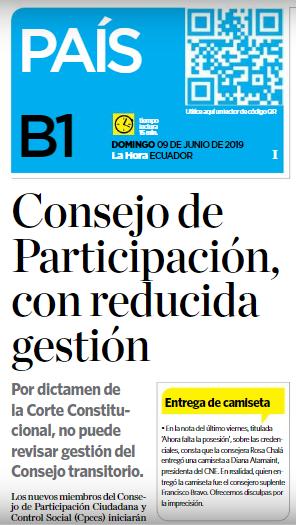 AfrosEcuador's tweet photo. Importante que @lahoraecuador aclare lo que algunos maliciosamente tergiversaron sobre la supuesta “entrega de camiseta” cuando recibimos las credenciales. Destaco que el medio de comunicación rectifique: ¡eso es responsable y democrático! ➡️https://t.co/0DvVJQouPB https://t.co/kaf9TcsQ9U