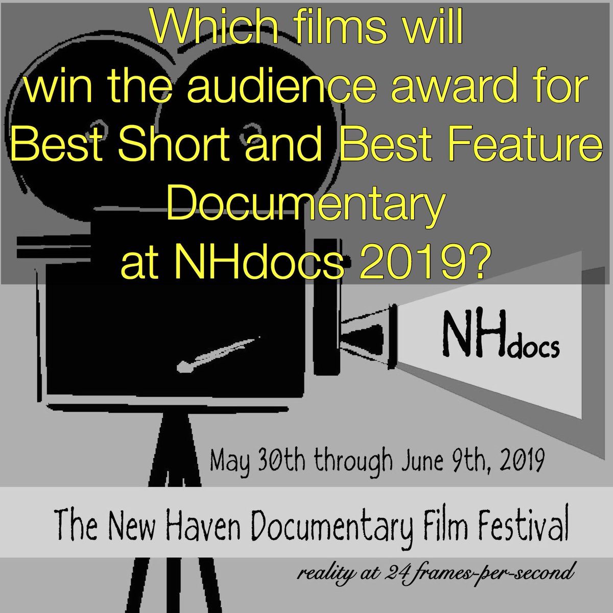 NHdocs's tweet image. Find out tonight at 6 PM. And everyone in attendance will have a chance to win one of over 20 awards were giving out to our audience members.  Come, see two great films, and go home with a prize! #NHdocs #NHdocs2019 #GetReelNewHaven