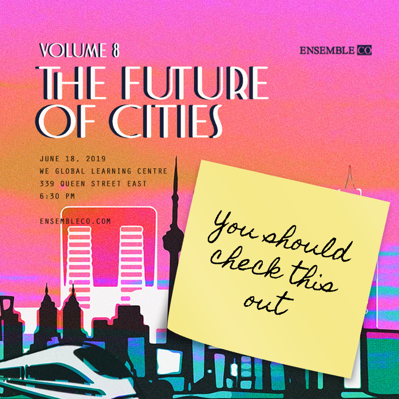ensembletoronto's tweet photo. Know someone who should go? Tag them on our LInkedIn post and they could win 2 tickets.
https://t.co/pUWOiiiJDY
#Ensemble8 #volume8 #futureofcities #archtecture #building #development #trends https://t.co/zXpkAwSv80
