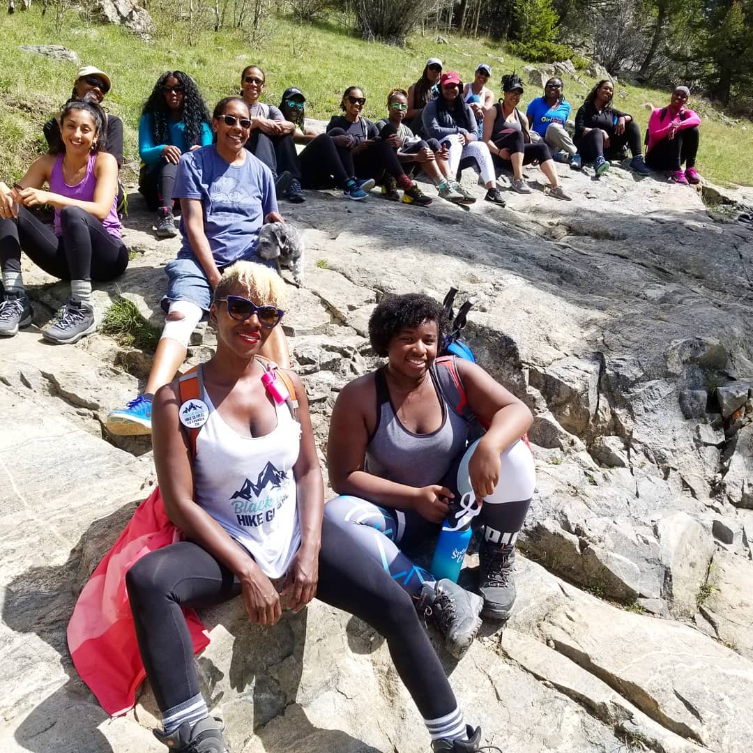 The Denver Chapter at @HessieRanger on Saturday. ❤️ #nederlandcolorado #explorecolorado #blackgirlshike #BGHG #BlackGirlsHikeGlobal #hiking #hessietrailhead