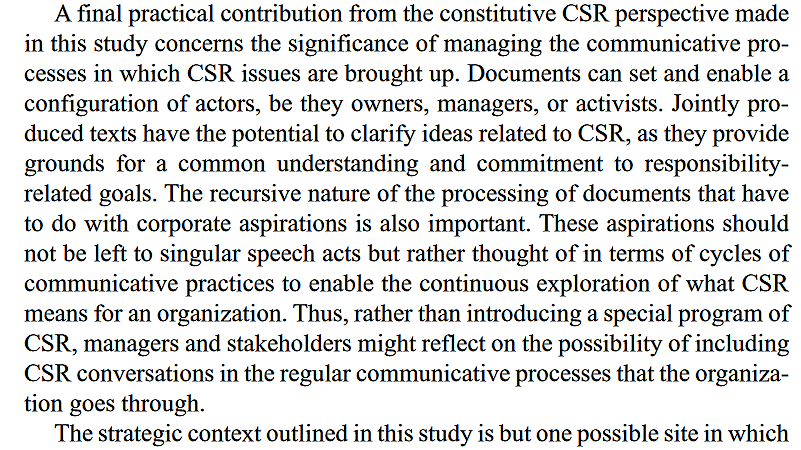 BASeditors's tweet photo. Managerial implications from new publication "Aspirational Talk in Strategy Texts" by Visa Penttilä @AaltoBIZ #CSR #CSRcommunication. https://t.co/LmJiLzrAj7 https://t.co/djQrc4lgaI