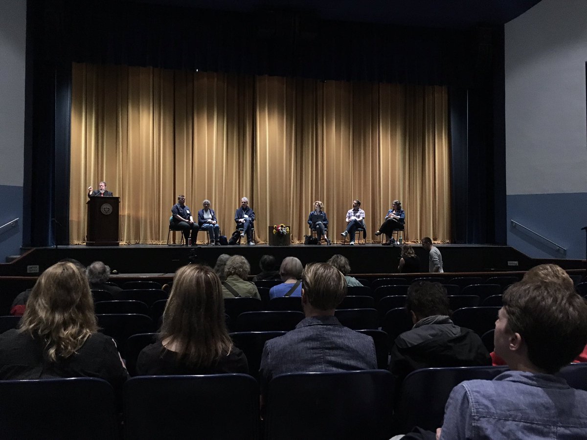 woolfwriter's tweet photo. It sometimes seems like Woolf is taken to task for things like anti-Semitism & racism in a way that other writers are not, said Susan Wegener of @LifeAtPurdue at #Woolf2019 However, papers critical of Woolf are always welcome. “It’s not a Woolf fan club,” said Mark Hussey. https://t.co/MzGObyFVRh