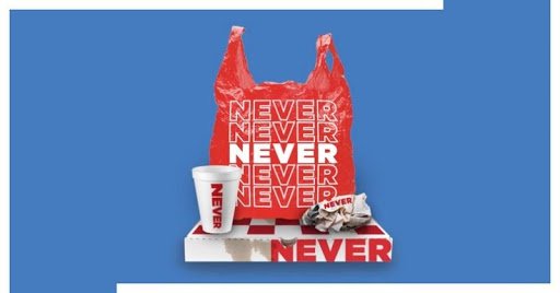 PHLWorkforce's tweet photo. 🚫♻️  All types of plastic bags, StyrofoamTM, wet paper, and greasy cardboard NEVER go in your recycling bin. Make sure you’re recycling the right way. https://t.co/t2gc0rMD31  #RecycleRightPHL https://t.co/8msvLGzYB4