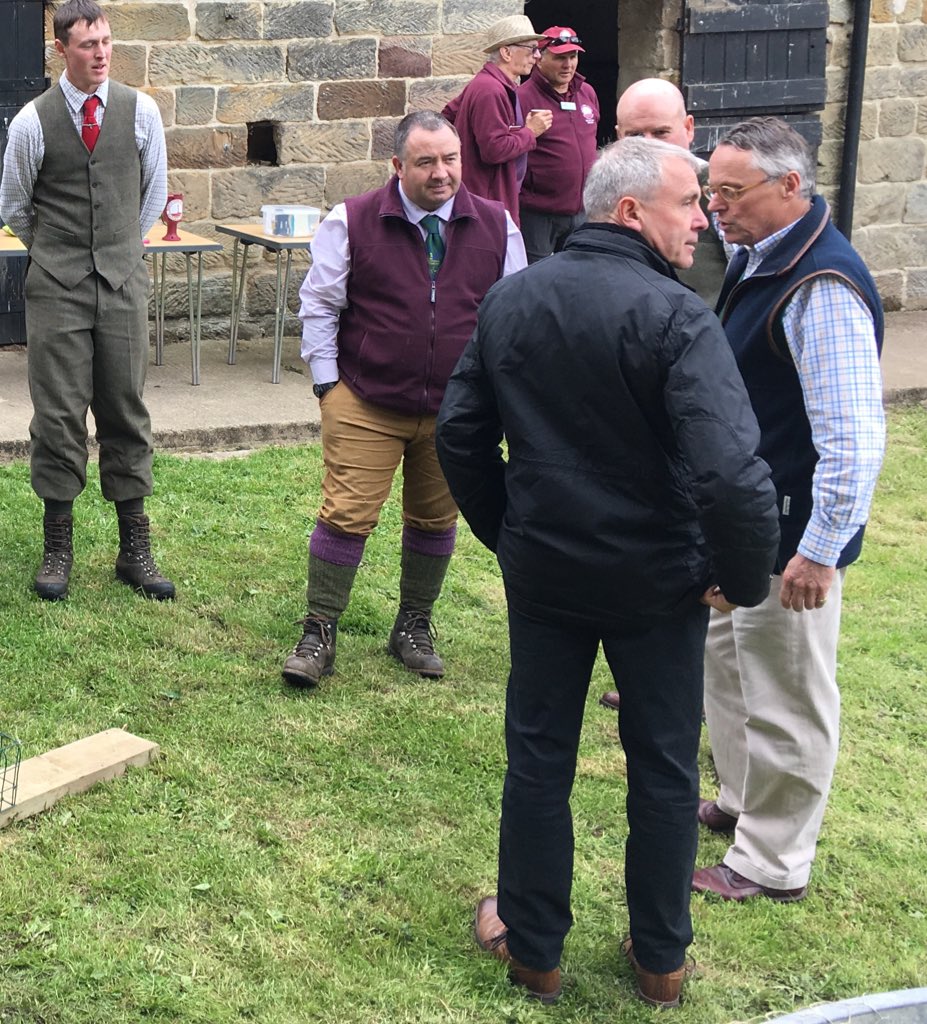 wynnbp's tweet photo. Great day hosting Robert Goodwill on an upland farm in North Yorkshire for @OpenFarmSunday. Tremendous effort by James Stephenson and the Dawnay Estate. #ofs19 #leafed https://t.co/KAHdkNmDRv