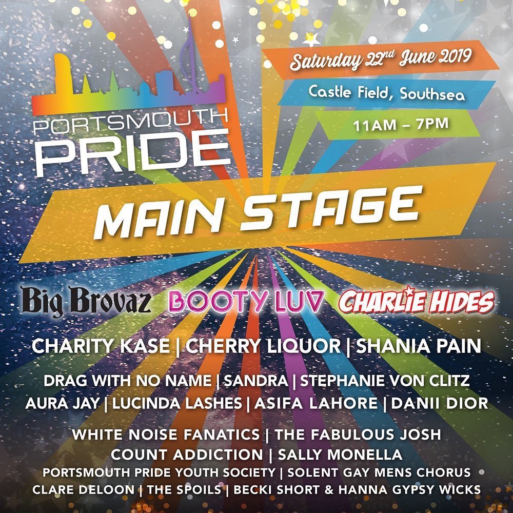 pompey_pride's tweet photo. Everything you need to know ahead of our main event in just under TWO weeks time on Saturday 22nd June at Castle Field! ❤️🙈

WHO’S EXCITED? 

Designs by Karmakameleondesign 

#PortsmouthPride https://t.co/YF5meK53oM