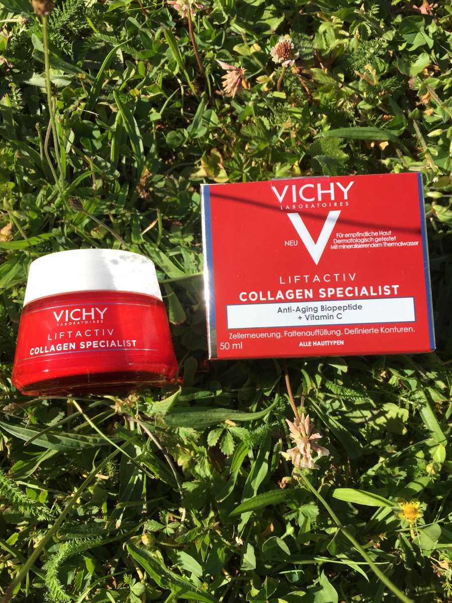sanemis's tweet photo. Liftactiv Collagen Specialist, le soin anti-âge parfait pour combattre la perte de collagène et avoir une peau plus ferme et tonique. #FanVichy, #LiftacivSpecialist, #TestProduit. https://t.co/PR92brxwo8