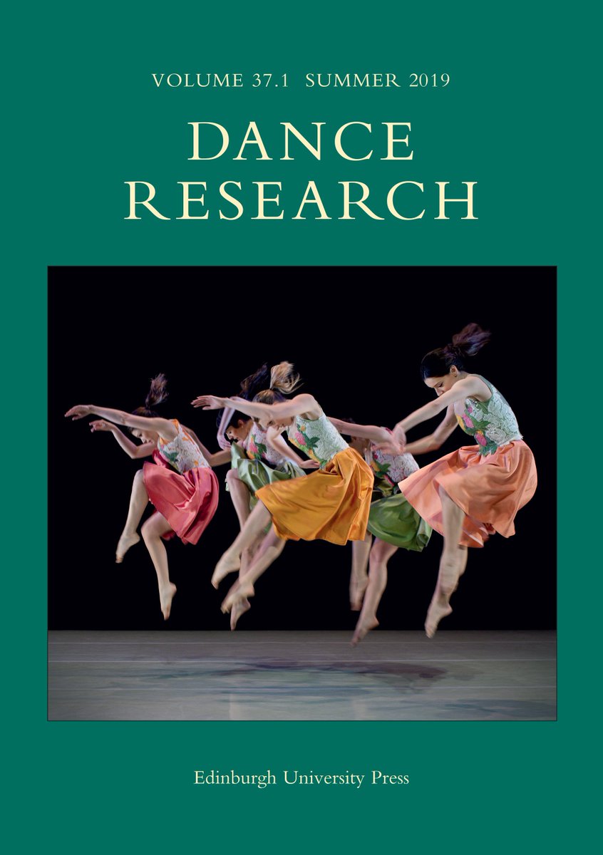 There are a selection of FREE articles and reviews online as part of Dance Research 

Make sure to take a look, then maybe if you enjoy them you would benefit from becoming a member of the Society to gain full access to the journal. 

euppublishing.com/toc/drs/37/1