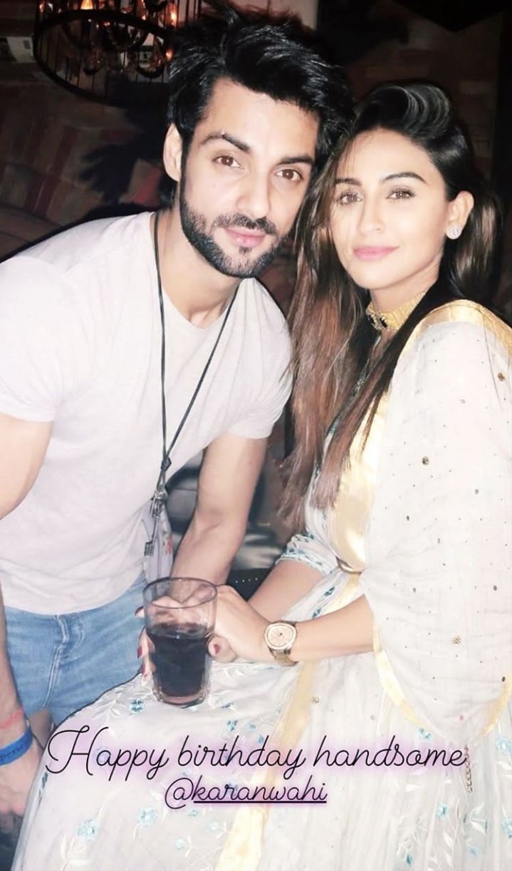  \s instagram story wishing Karan Wahi, a very happy birthday :) 
