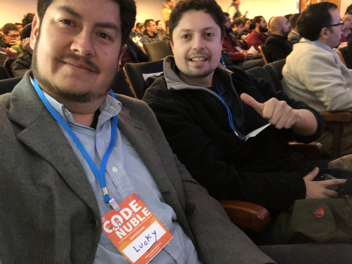 BitPlayCL's tweet photo. #Codeñuble Ha sido una excelente conferencia de tendencias #tecnológicas en el Centro sur de 🇨🇱. Cómo equipo agradecemos por habernos invitados y dar la charla de #Emprendimiento y Desarrollo de #Videojuegos 🕹️🎡🎮 Nosotros felices de seguir participando🤖 Viva Ñuble🌄y Bio Bio🏞️ https://t.co/utUfGWqKAH