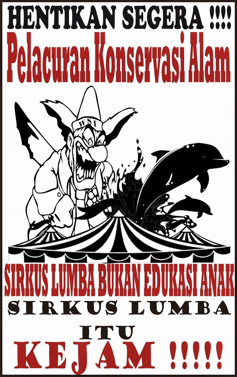 WSI lagi!!! perusahaan sirkus ini kok msh bisa dpt ijin ya??? penasaran siapa yg melindungi mereka 🤔