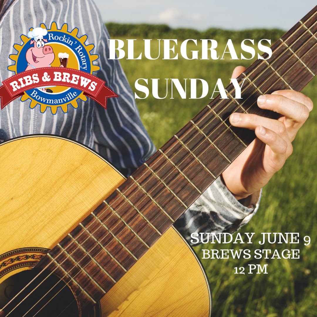 Bluegrass Sunday is LIVE at the Brews stage!