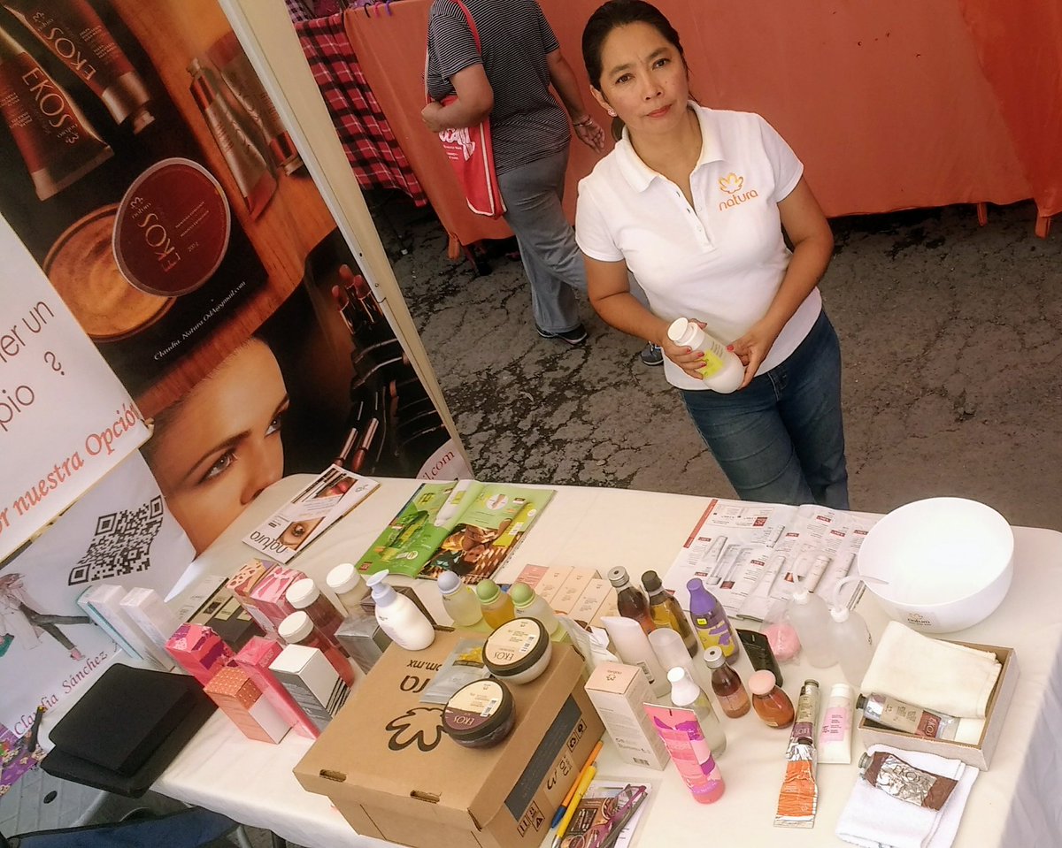 NaturaOda's tweet photo. #FelizDomingo desde temprano compartiendo el #Negocio #Natura #RedZeus #LaGuadalupanaEcatepec #VentadeCarpio https://t.co/NZw9ZrR569