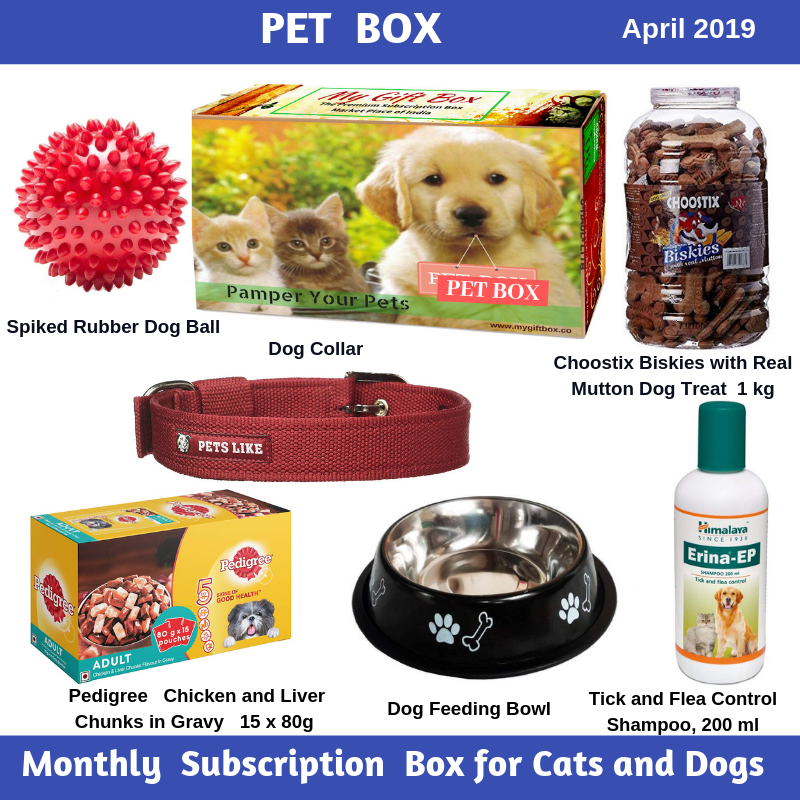 mygiftboxes's tweet photo. Pet Box - April 2019 #mygiftbox #pets #petbox #subscriptionbox #dogs #cats
https://t.co/1UFyq06aN1 https://t.co/cHxDujSmfM