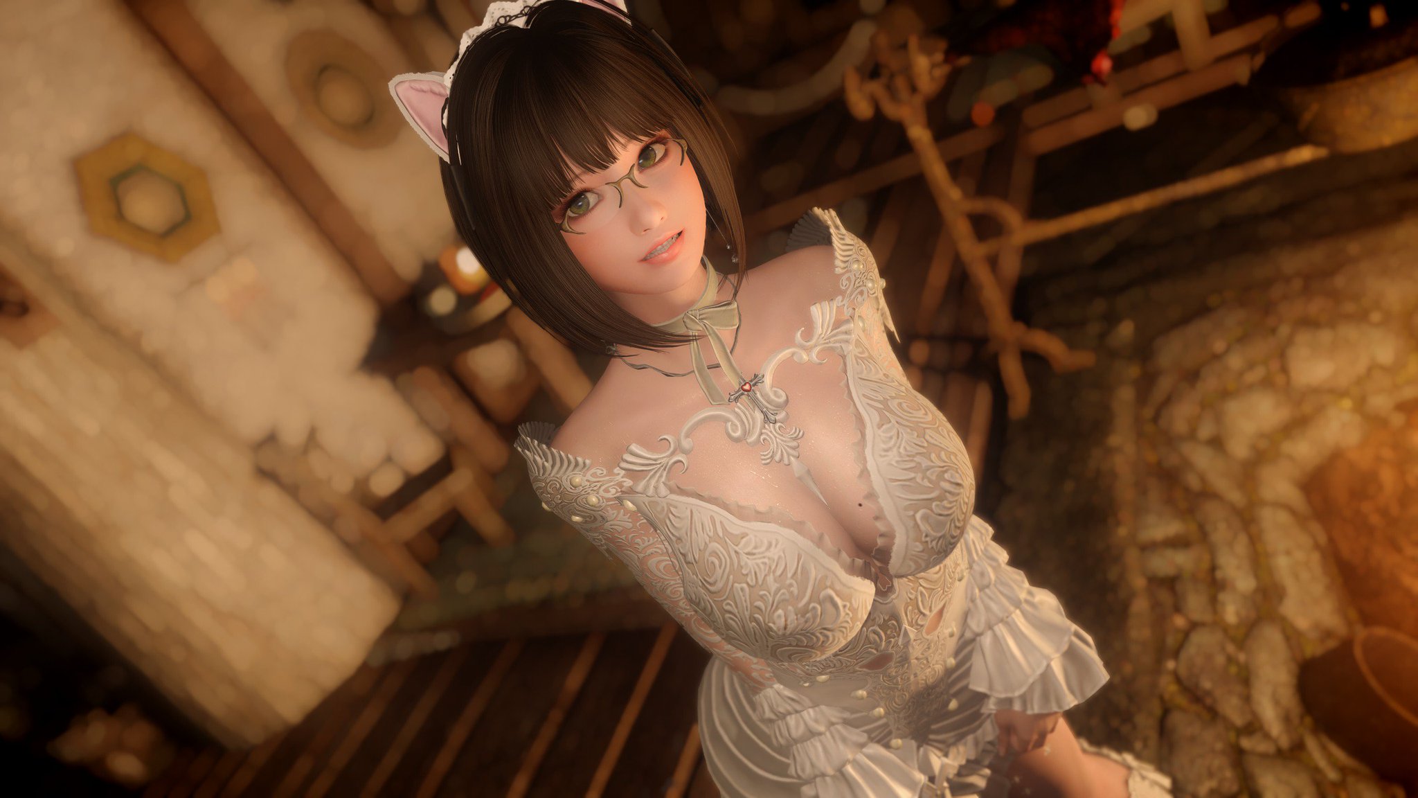 まつ吉 実況 塗装屋モデラー V Twitter Skyrim スカイリム スカイリムse こっちの装備は純粋にかわいい W ホワイトランのどこかで働いておりますので是非お越しください