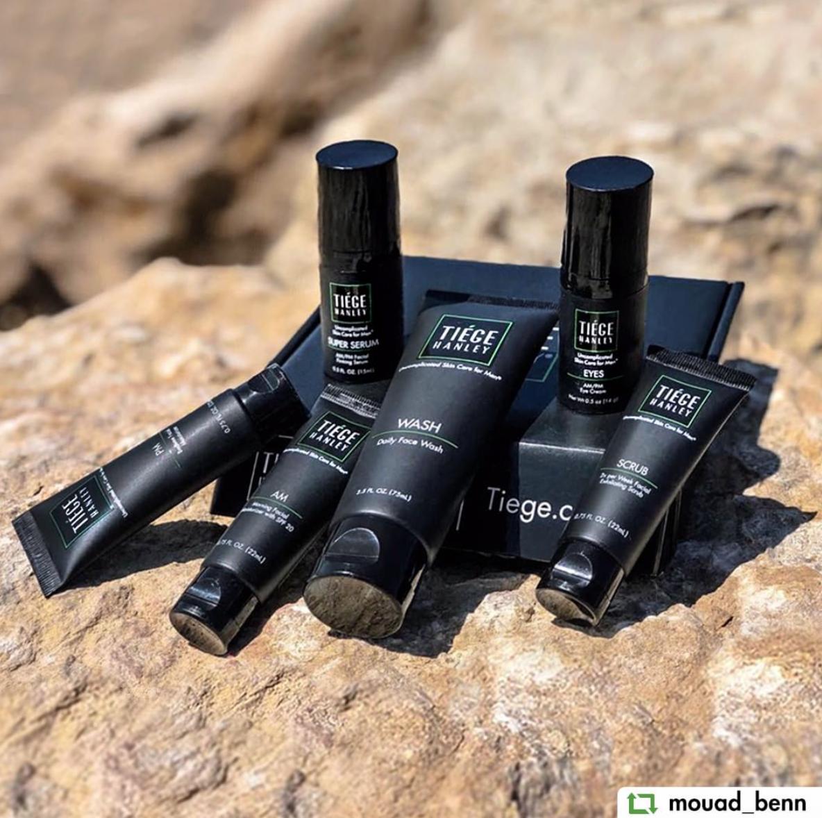 TiegeHanley's tweet photo. No matter where you're going, you can take Tiege Hanley with you. Whether it's on a plane, yup our products are TSA compliant, or on a backpacking trip, we make traveling easy! [📷 @mouad_benn] #traveling #tiegehanley #tiege #backpacking #tsacompliant #travelbuddy #clearskin https://t.co/L0D86GP60S