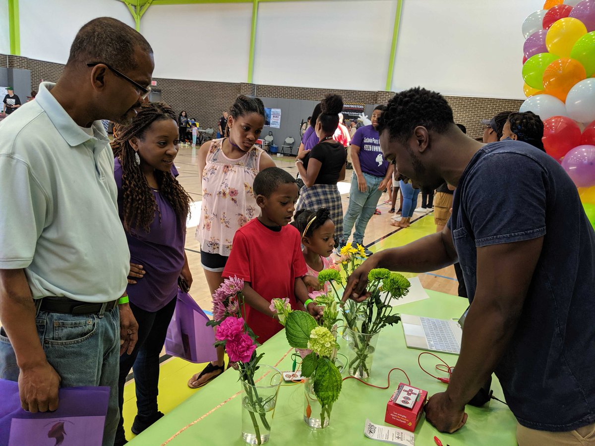 codeparkhouston's tweet image. We had a great time last weekend with 🌻 flower beats 🎧 and paper circuits 💡 at Gustavia Pearls Women&apos;s Outreach STEM Community Day!

@gustavia_s