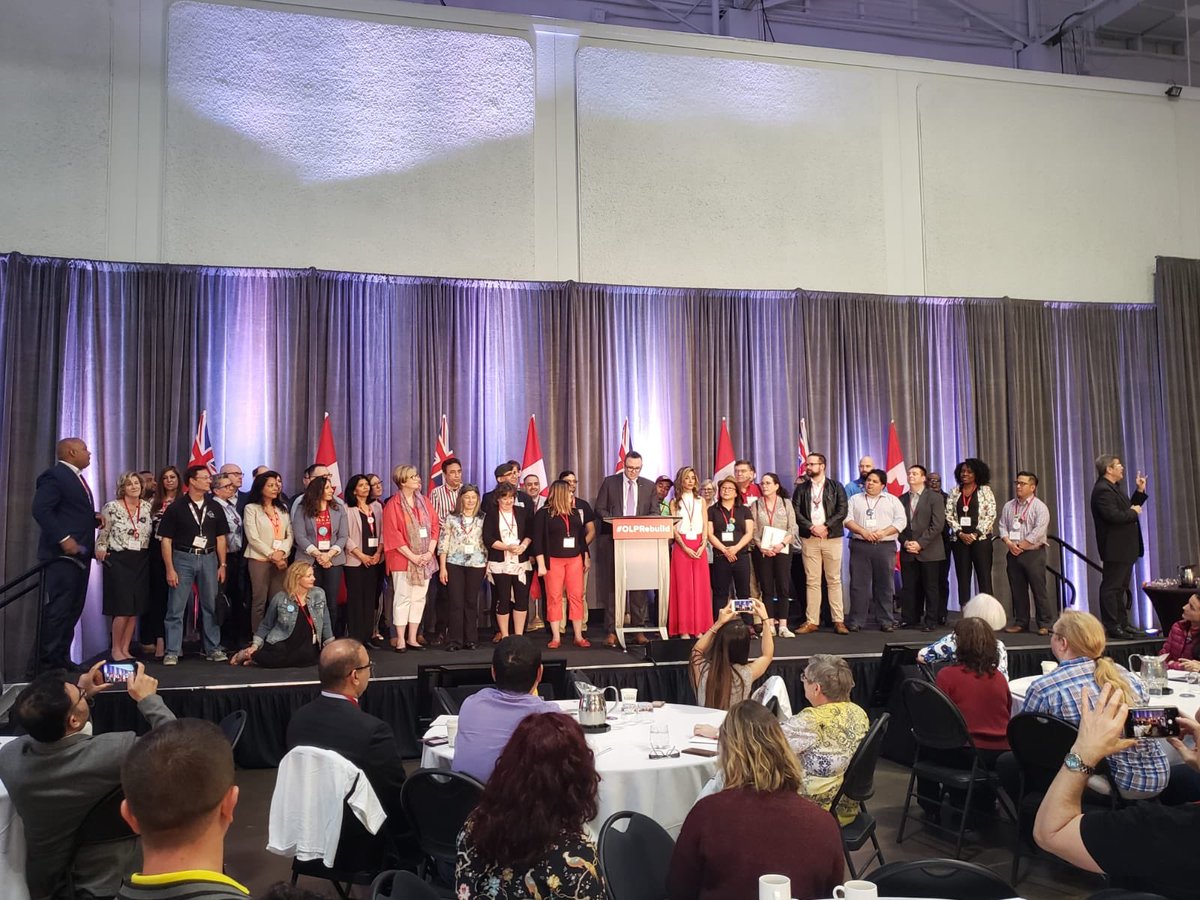 coteau's tweet photo. What a phenomenal weekend with my @OntLiberal family! It was productive, engaging, positive, & most of all, it showed how motivated we all are against the cruel cuts that the current govt is making. In 2022 weโll be ready to win! #ONpoli #OLPAGM #OLP2019 https://t.co/xxXMMWqmOG