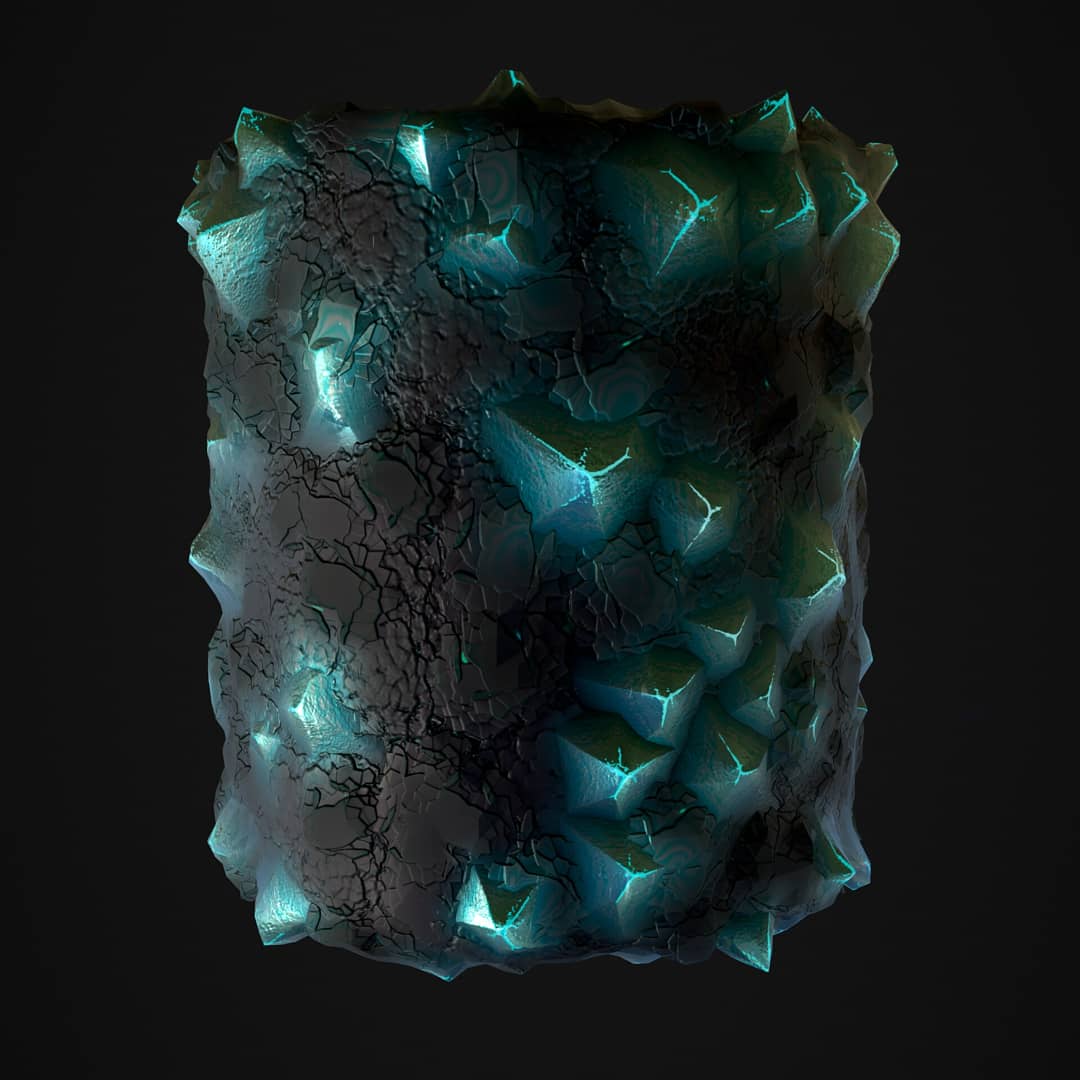 Alambic9's tweet photo. Stylized Ores Textures 
I finished it yesterday 
Here is the link to the instagram publication 😃
https://t.co/3dRzTeJl6N
Hope you enjoy it ! 

#stylized#gameart#gameartist##3d#3dart#environment#texture#substancedesigner#material https://t.co/vTIu6XVxA0