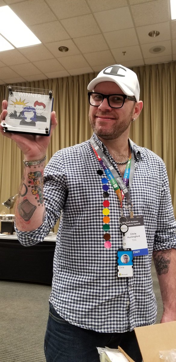 Hack A Thon Engaged. Come visit building B room 212. <a href="/MSFTDynamics365/">Dynamics 365</a> #MSBizAppsSummit