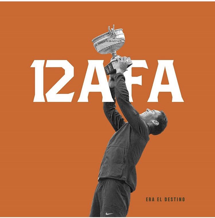 Felicidades Rafa!! Este Roland Garros aún tiene más mérito para nosotros,has sabido ir de menos a más en la gira de tierra y superar muchos obstáculos para llegar a lo más alto. No todo fue de cara y supiste persistir y luchar aun cuando las cosas no salían. Chapeau!!