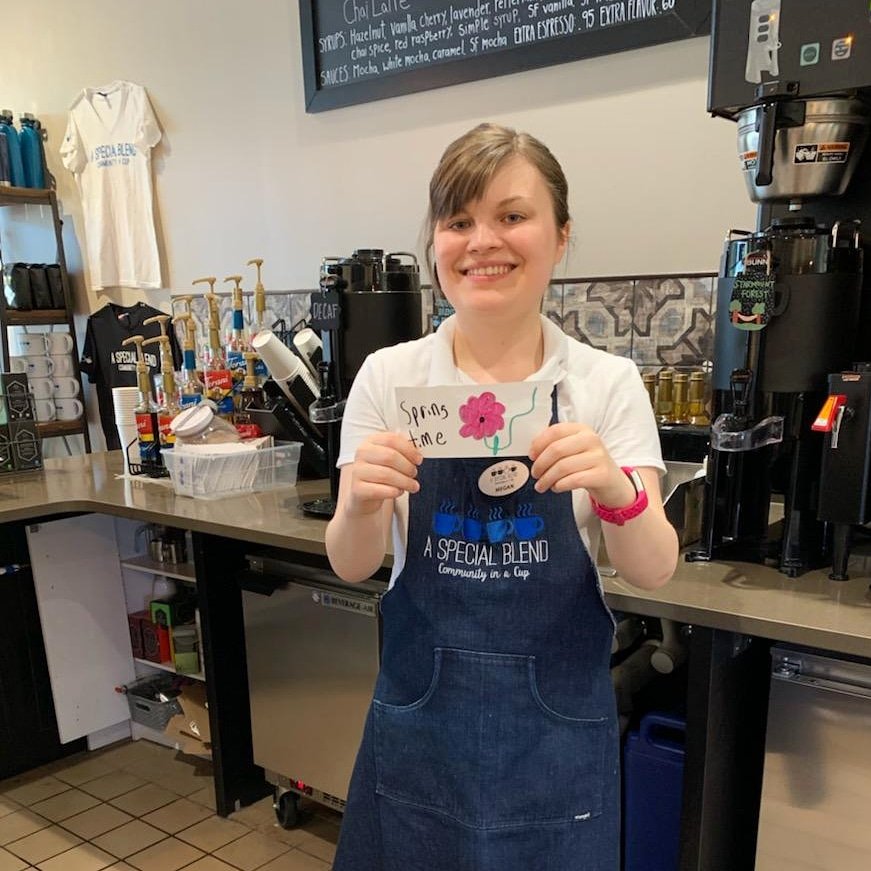 It's feeling like spring with all this rain! Maybe June Showers bring July flowers? Either way, it's always bright and cheerful in A Special Blend! 🌞 #aspecialblend