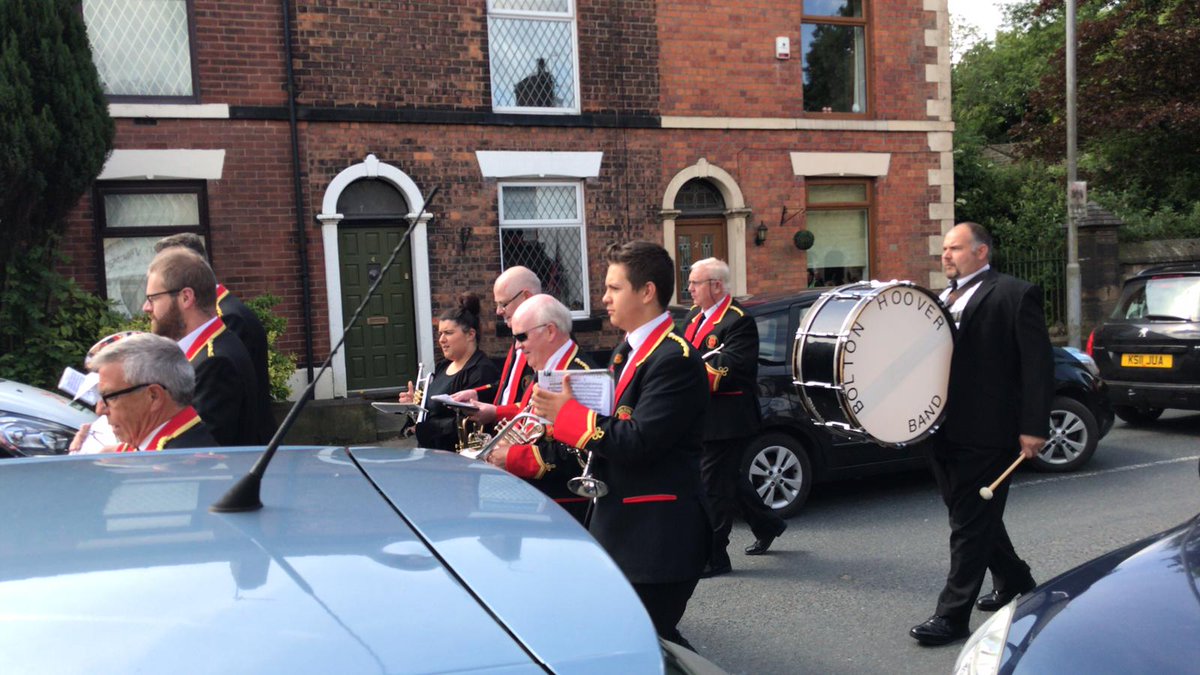 Well done to all the band, a tough couple of days of playing. Great concert last night sold out and full house and this morning marching in Ainsworth. #brassband #band #music #MusicIsLife #MusicIsMyLife #musicians #Hardwork #concert