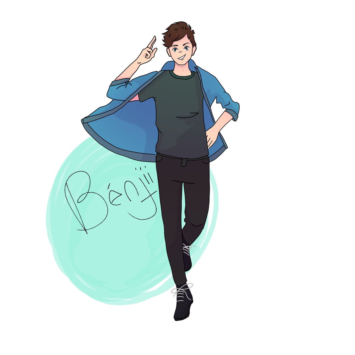 pandaelff's tweet photo. Benji running idk where but he’s running 

#draw #drawing #art #artist #artistoninstagram #sketch #digital #digitart #digitalartist #digitalillustration #oc #originalcharacter #character #characterdesign #illustration #conceptart #pandaelfoc #pandaelf https://t.co/Gat6UXJBmd
