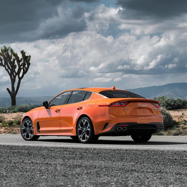 Set the tone early. #KiaStinger bit.ly/2xdykz0