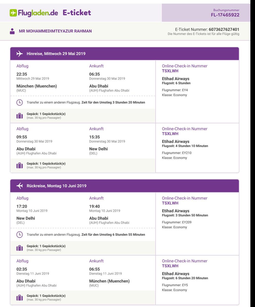 MImteyazR's tweet photo. @EtihadHelp I did not took the onward flight due to some emergency and booked another date flight. Now I want to avail this return flight and came to know that it has been auto cancelled which is unknown to me. If airlines has such rules, why airlines doesn't inform? Please help. https://t.co/biXbQFr3YZ