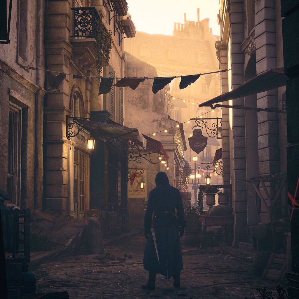 Assassin_OI7's tweet photo. Alley of Lights.
#AssassinsCreedUnity https://t.co/dBun7ByIow