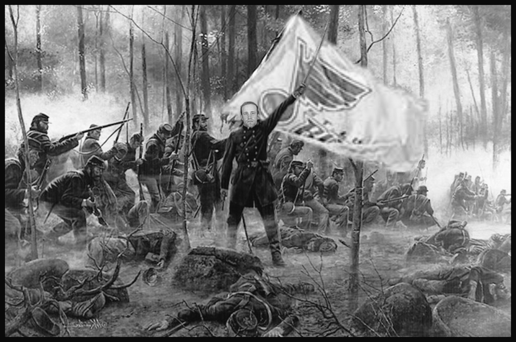 CivilWarBlues's tweet photo. Beloved

Tonight is the night of nights. As you read this the Bostonians make camp just across the river &amp; cornered animals are the most dangerous our foe will not go gently The fears of the Bostonian forces are soon to be a reality

To Victory To St Louis

Yours
Jaden
#stlblues https://t.co/JUsuJLDhSV