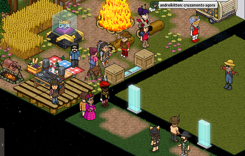 jualinese's tweet photo. 🌈🔥🔆 PROGRAMAÇÃO 100% SÃO JOÃO NA @HabboColorFS FOI MUITO TOP COM COMPETIÇÃO DE VISUAL, DESFILE E MUITO MAIS.
#VemPraHBC https://t.co/kxwsy8e1Gq