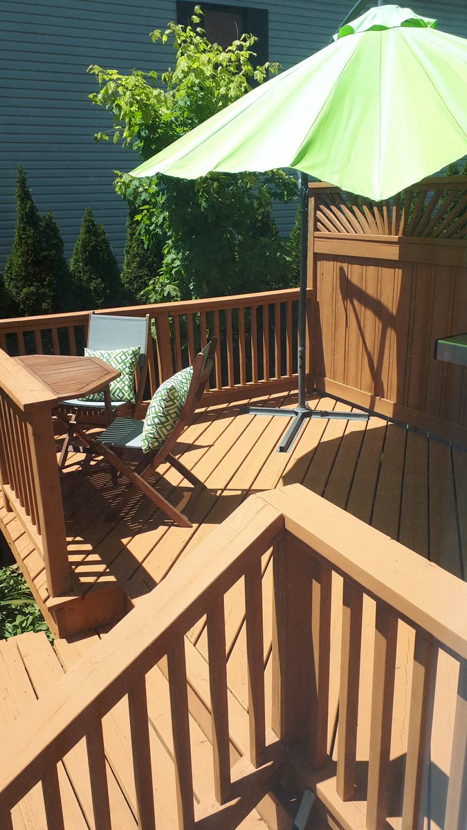 Summer is here &amp; the patio is ready! Enjoy Canada, you deserve it!