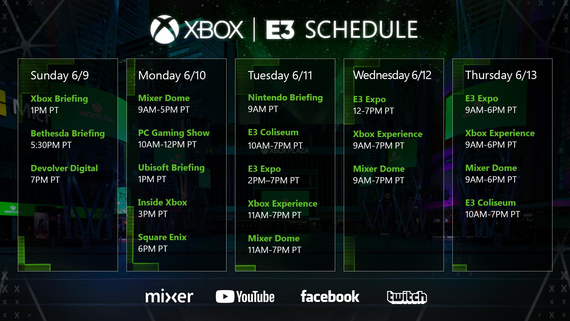 xbox e3