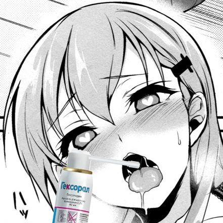 Anime girl o face