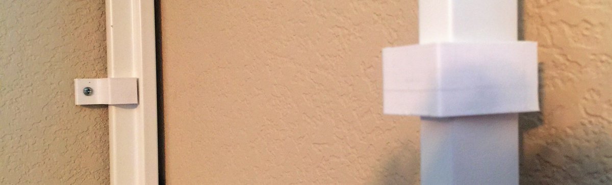 uCHobby's tweet photo. Printed @IKEAUSA shelf parts using @maker box sample of @polymaker PolyMax PETG.  My shelf wall is fixed to the wall well.  Designed in @Autodesk360. #3d https://t.co/eGvsw8xAVL