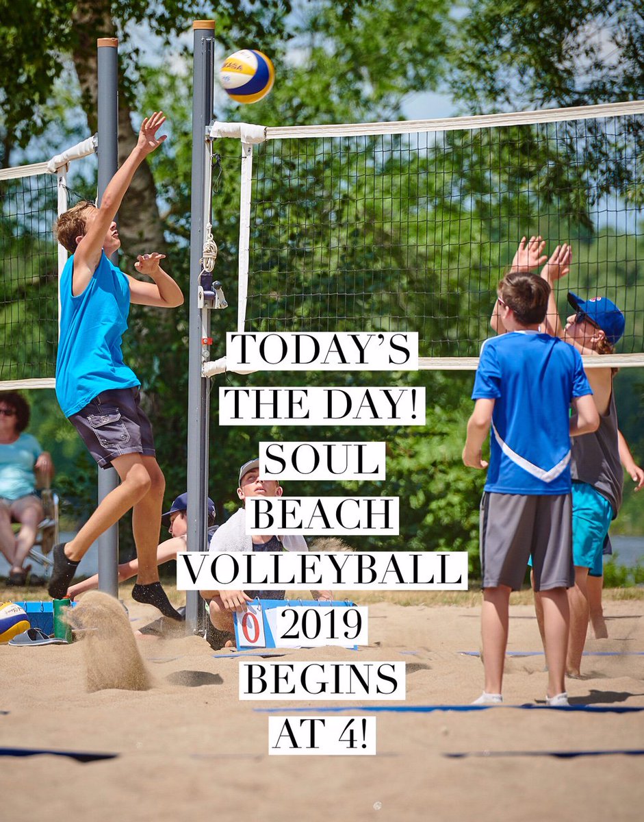 We can't believe it! <a href="/SoulBeachVolley/">Soul Beach</a> 2019 is HERE! Beginning with the start of our Sunday program at 4PM! Remember to bring water, wear sunscreen &amp; maybe even socks for the sand! #wereback #beachvolleyball <a href="/Ptbo_Canada/">PTBO_CANADA 🇨🇦</a> #PTBO 🏐😎🔅