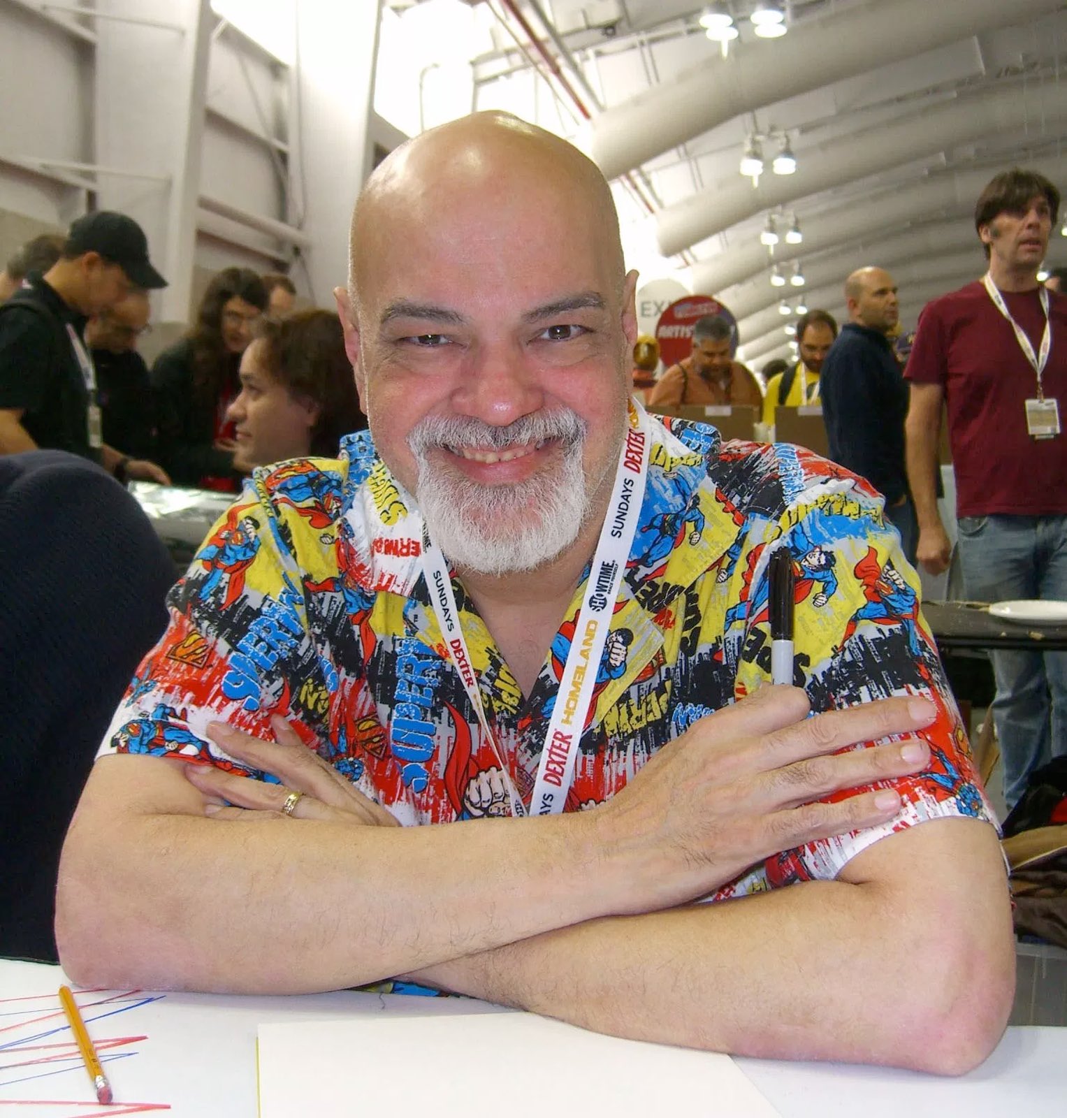 Happy birthday to comic book artist George Pérez, co-creator of Raven, Starfire, Cyborg, and others! 