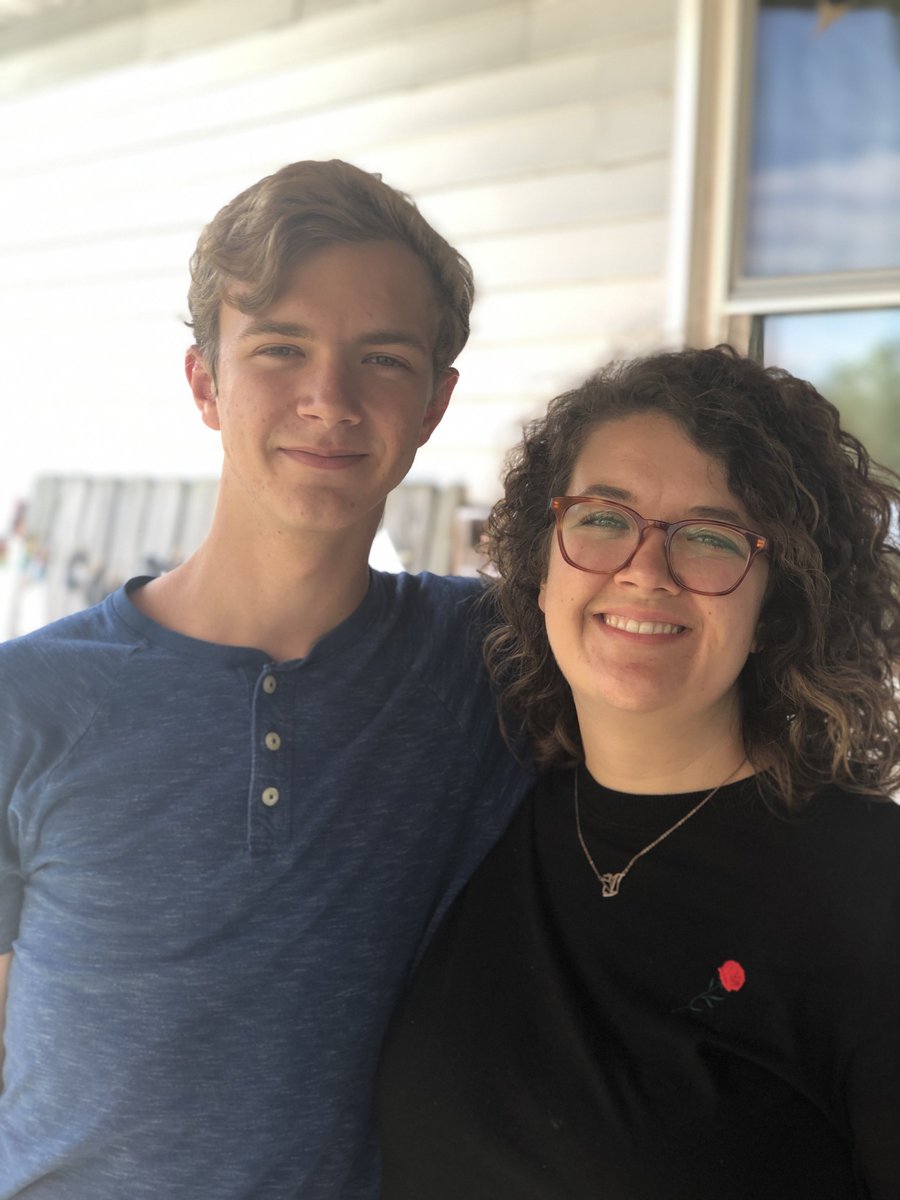 Jekema's tweet photo. So proud of my little bro, Josh! Congrats on finishing high school without being arrested. #coe19 https://t.co/lIxZtB81Oe